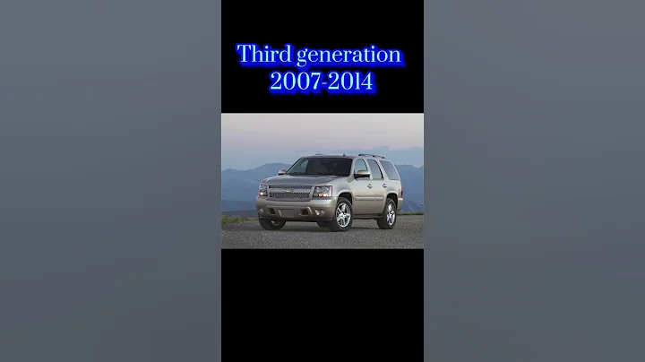 Evolution Of The Chevrolet Tahoe!! #shorts