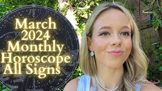 MARCH 2024 HOROSCOPE All Signs: Eclipse Season is Back &amp; Venus in Pisces Sweetens the Deal