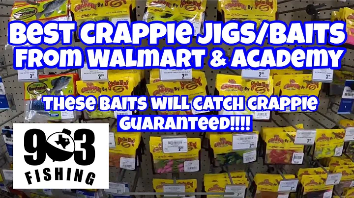 Best Crappie Fishing Baits |From Walmart & Academy|