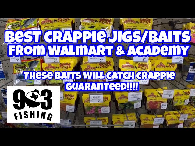 Best Crappie Fishing Baits, From Walmart & Academy