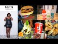 EATING KETO FAST FOOD EVERYDAY FOR A WEEK! DID I LOSE? | KETO FASHO