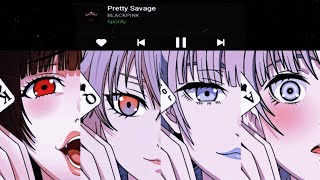 Nightcore Switching Vocals  Pretty Savage By Blackpink