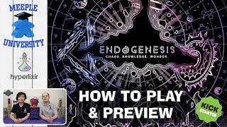 Endogenesis 2nd Edition Board Game - How to Play. By Stella & Tarrant