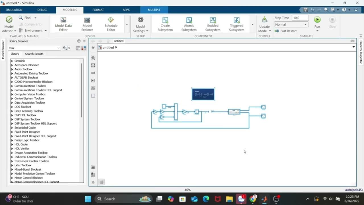 Bài 4: Xây dựng file MATLAB Simulink mô phỏng hệ thống tấm pin năng ...
