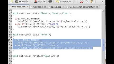 OpenGL GLSL tutorial 8 - replace built-in matrices (first 100% valid OpenGL 3.2+ program)