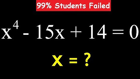 A Nice Algebra Problem || Math Olympiad || Find all roots?
