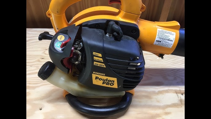 Poulan Pro Leaf Blower Won't Start: Troubleshooting Tips