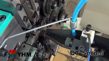 CNC Micro Spring Machine CT-208- Oil seal spring- YHM