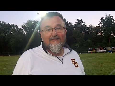 Interview with Southern Guilford Middle School Coach after 36-30 win over WG Middle in Overtime