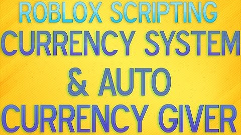 Roblox Currency System & Currency increase per period of time | Roblox Scripting Tutorials