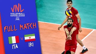 Italy 🆚 Iran - Full Match | Men’s Volleyball Nations League 2019