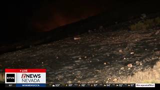 Multiple brush fires in and around Reno on Friday night