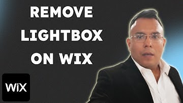 How To Remove Lightbox On Wix  { 2025 edition }
