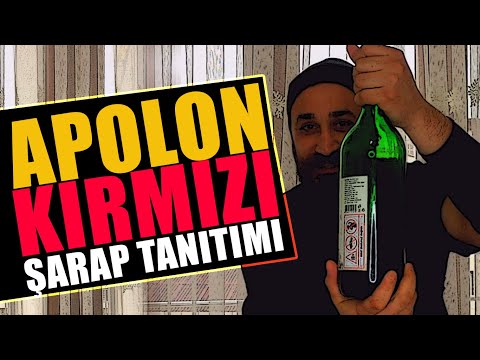 Apolon Kırmızı Sek Şarap Tanıtımı ( 150 CL Bitmeyen Şarap 😂 )