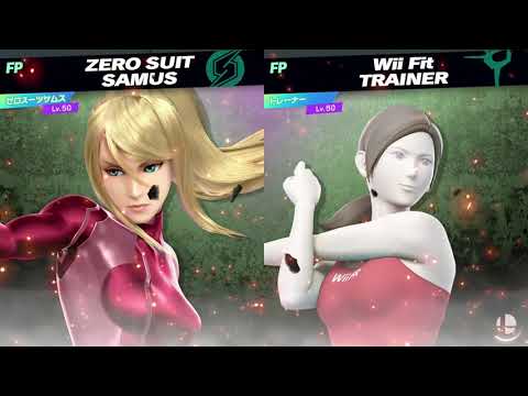 【第171試合】 スマブラSP amiibo 対戦 ゼロスーツサムス. vs Wii Fitトレーナー.