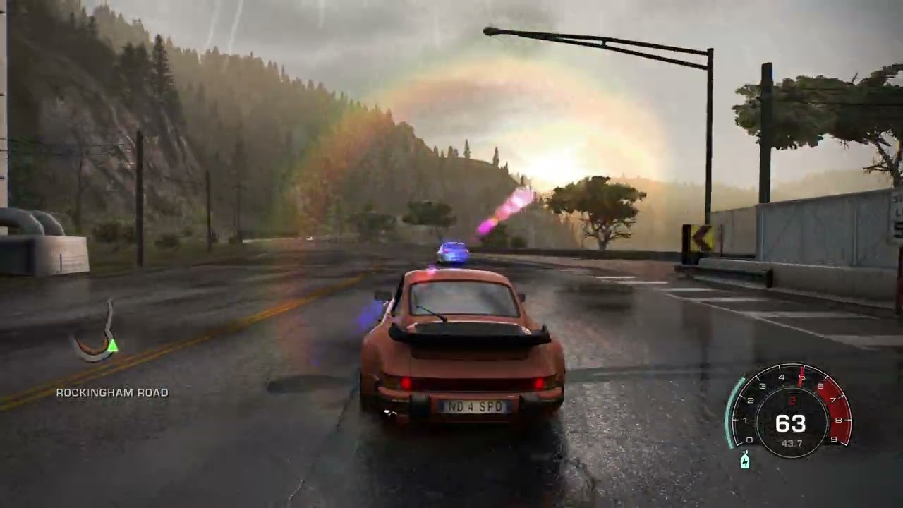 Relaxing Drive ASMR 1 Hour Porsche 911 Turbo - Weather Sounds - Ambient Sounds