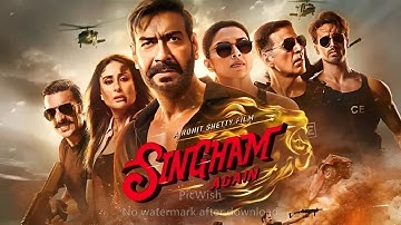 Singham Again Full Movie Hindi || New Bollywood Movie 2025 || Ajay Devgan Deepika, Akshay, Ranveer,