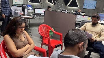 Script reading with Yuvika & DJ #yuvika #vanshaj #shootingvlog #mohitkumar #anjalitatrari #making