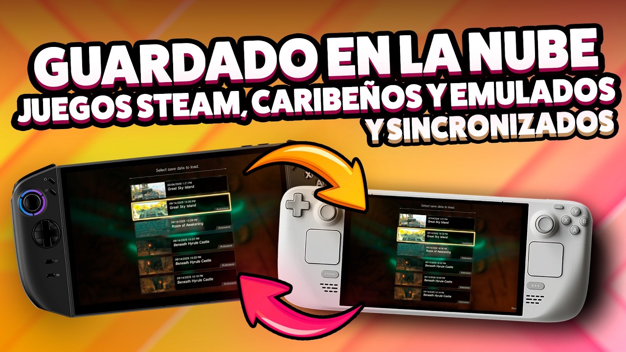 Guardado en la nube de juegos de Steam (sin Steam Cloud), Emulados y Caribeños! ☁️
