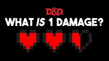 What is 1 Hit Point of Damage? D&D