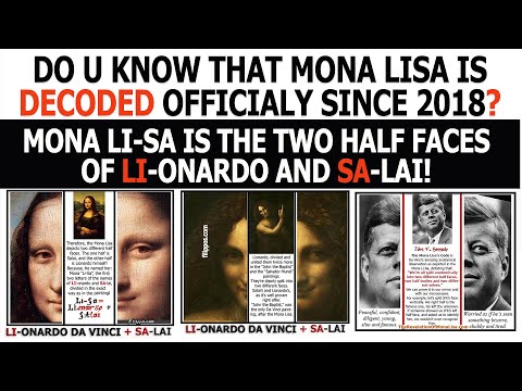 Do U Know Mona Lisa Is DECODED OFFICIALLY SINCE 2018? Fast Guide: 18 Self-Evident Irrefutable Proofs