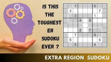 An extra Hard Extra Region sudoku from LMI PUZZLE EXPO !