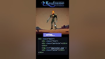 Stunning Fire Animation Using HTML CSS | Fire Animation CSS