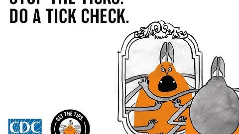 Get the tips! Stop the ticks. Check for Ticks Daily.