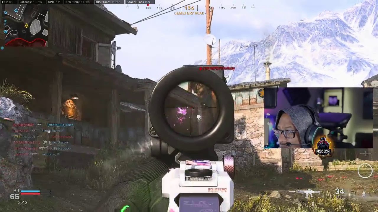 Variable Scope Cod Call of Duty | Modern Warfare | Variable scope on the Kar98 - YouTube
