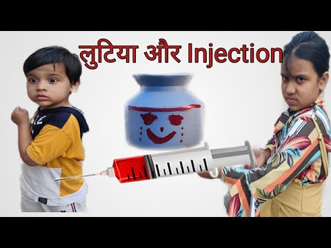 Doctor wala Cartoon Ki Lutiya ko injection | Ginni bani doctor | Injection  Cartoon - YouTube