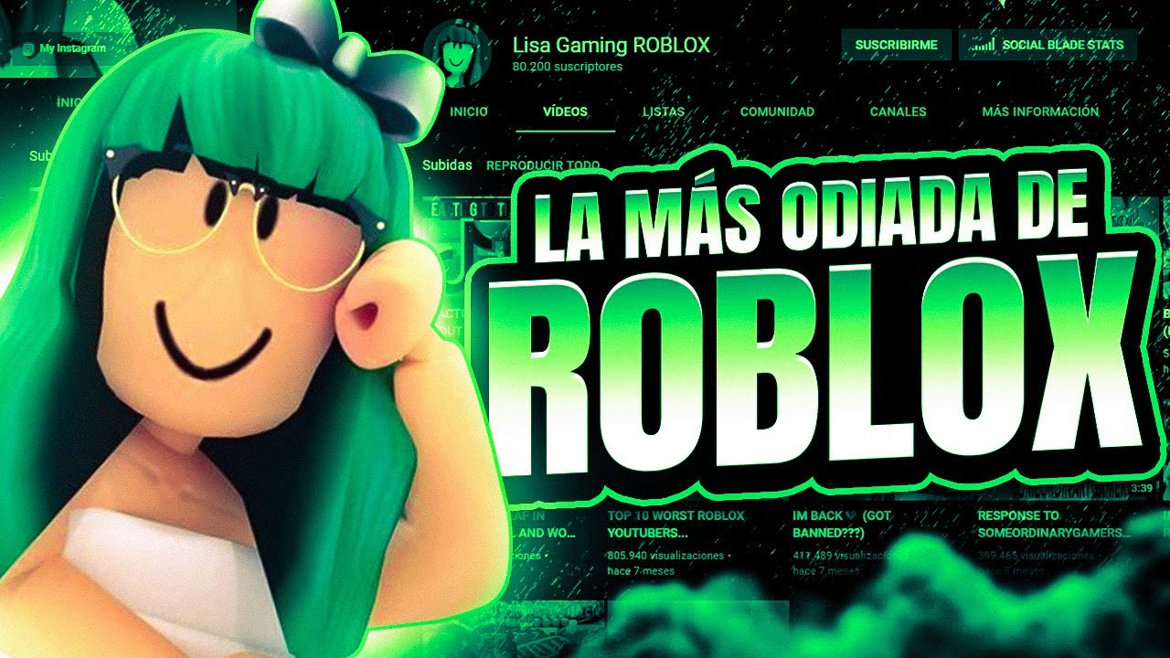 La YOUTUBER de ROBLOX más ODIADA de la HISTORIA
