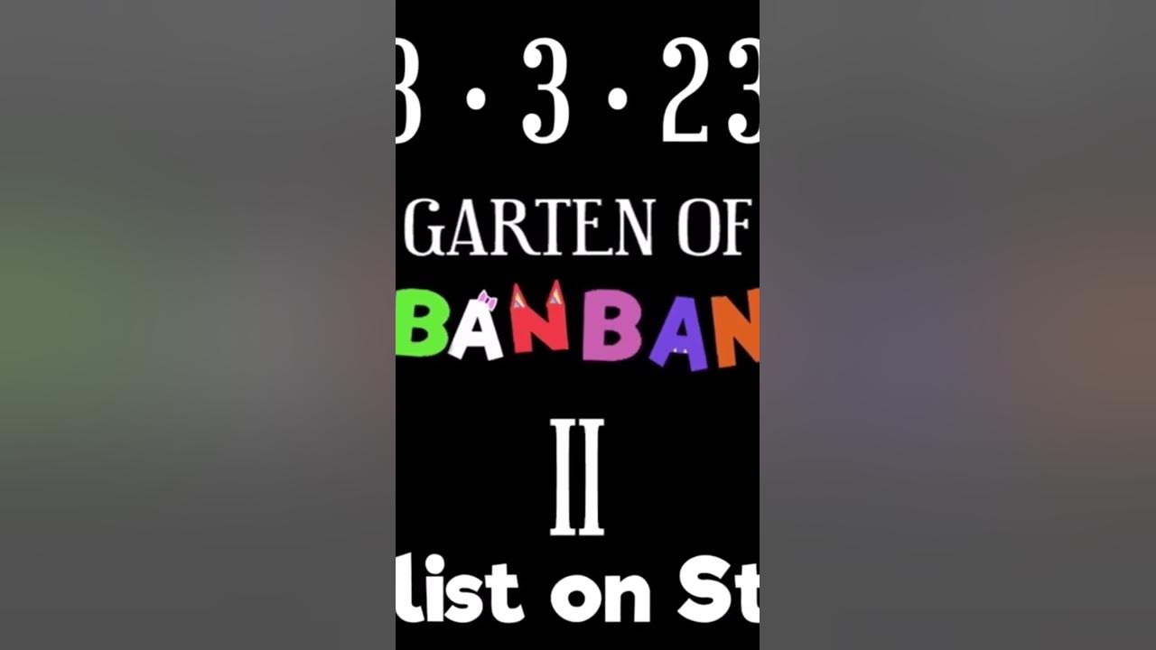 Garten of banban 2 Steam! 