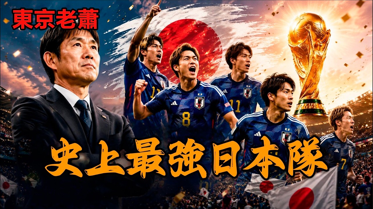 碾碎德國，狂砍大英——史上最強日本隊|世界盃|日本足球|三笘薰|遠藤航|森保一|西班牙|德國|巴西|法國|梅西