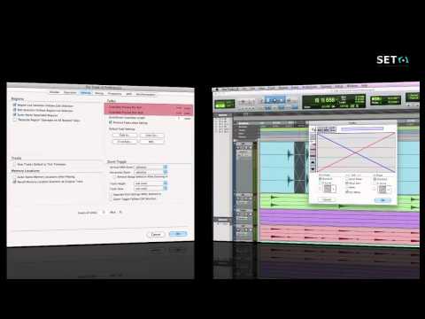 ProTools: Voreinstellungen Editing (Tutorial) | SET School