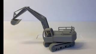 DAPR N Gauge Motorised Excavator