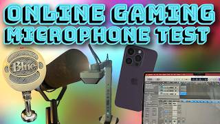 Online Gaming Microphone Test
