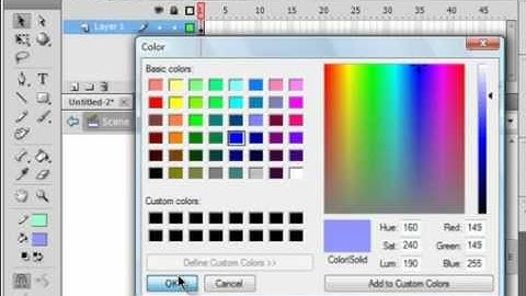 Flash From Scratch Tutorial 8 More Tools.avi