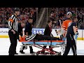 NHL: Injury to the Linesman(Leaves Game)