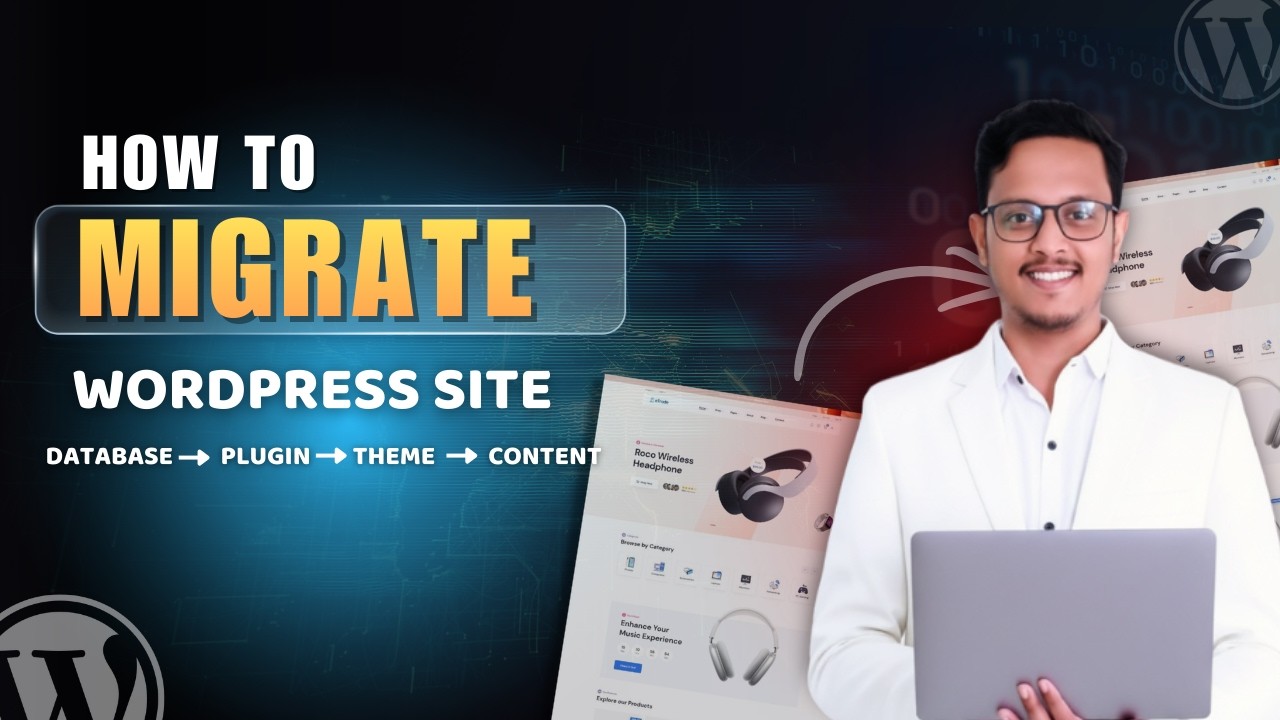 How to Migrate Wordpress Site to New Host | কিভাবে WordPress সাইট নতুন ...