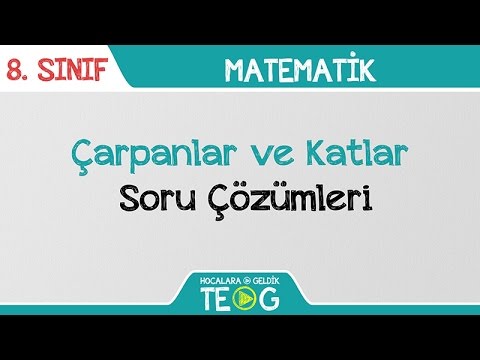 Çarpanlar ve Katlar - Soru Çözümleri