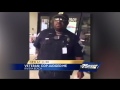 Fight between veteran, police officer caught on video