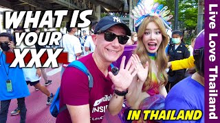 What Is Your XXX In THAILAND | Girls Boys &amp; Much More | BANGKOK Pride 2023 #livelovethailand