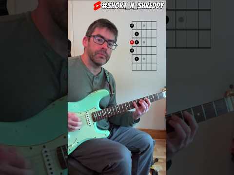 Double Harmonic Major MADE EASY! #short_n_shreddy #guitarlesson