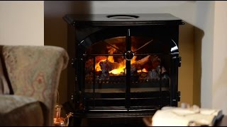 Dimplex Burgate Opti-myst Electric Stove - YouTube