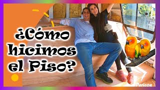 PISO del MOTORHOME| Parte 1 | De Colectivo a Motorhome #8