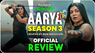 Aarya Season 3 Review | Disney Plus Hotstar | Sushmita sen | Go Watching Movies