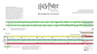 'Buckbeak's Flight'  Harry Potter and the Prisoner of Azkaban | Score Reduction & Analysis