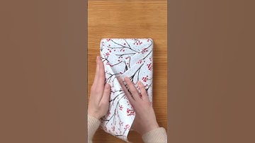 How to wrap a book with ease 📚 #christmas #xmas #wrapping #books #booklover #booktok #howtowrap