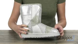 silver patchwork uggs