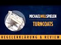 TURNCOATS – Regelerklärung und Review – handgemachtes, abstraktes Strategiespiel